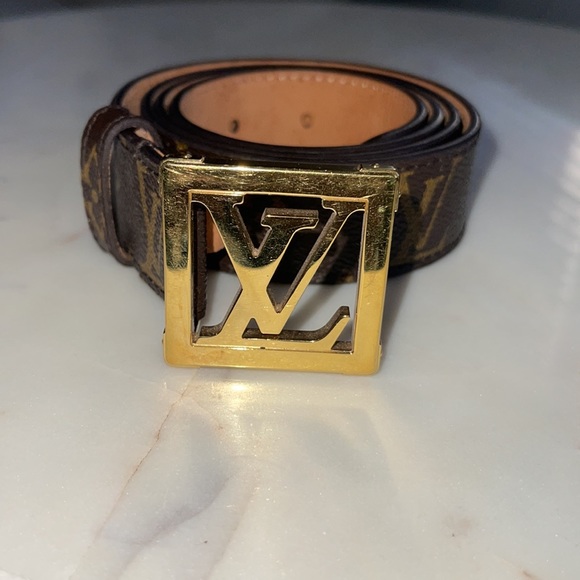 AUTHENTIC LOUIS VUITTON BELT - Picture 1 of 7